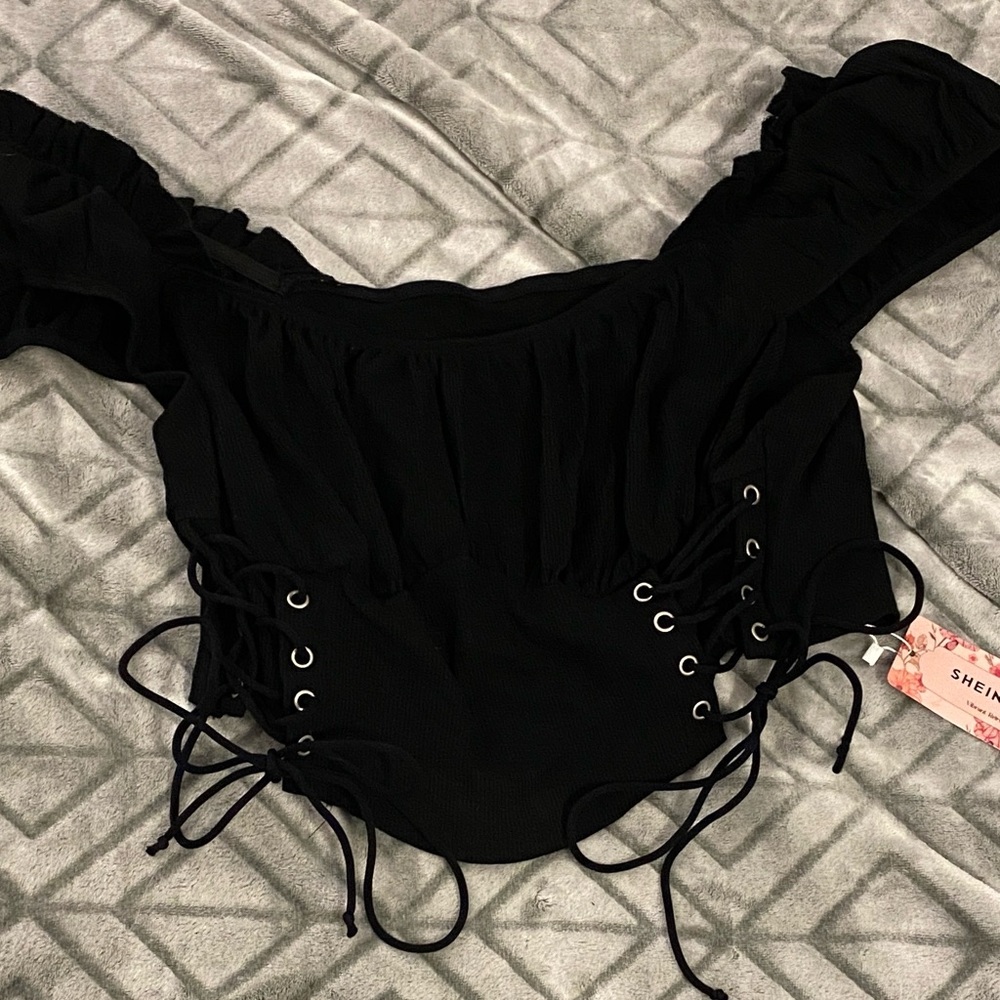 SHEIN Black Curve 3XL Top